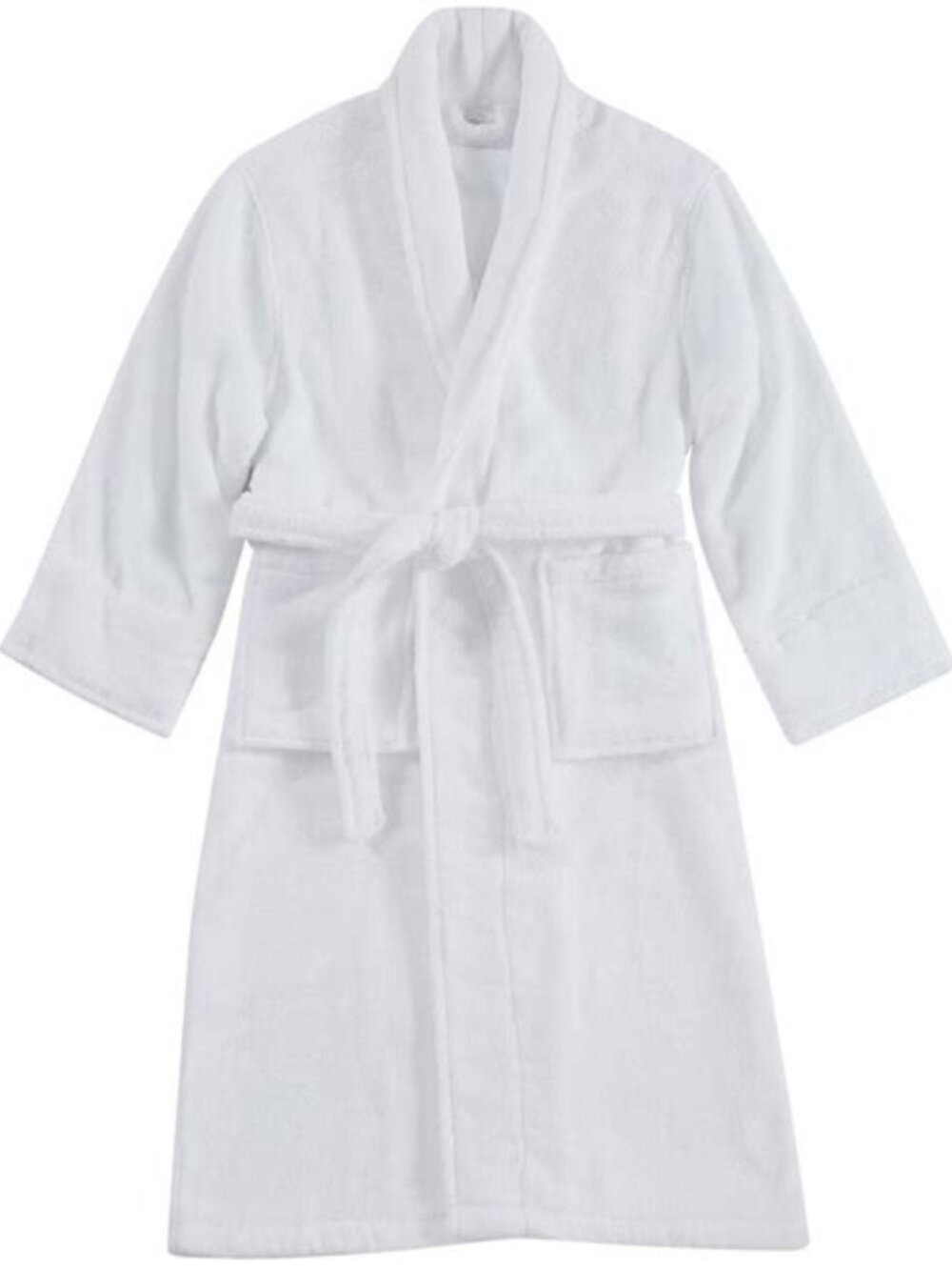 Charisma 100% Cotton Bathrobe L/XL White Luxury Spa Fluffy Terry New with Tags